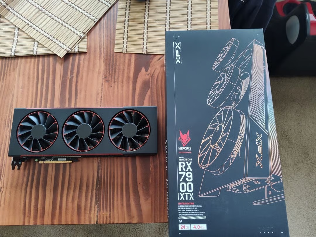 TARJETA DE VIDEO XFX MERCURY AMD RADEON RX 7900 XTX MAGNETIC AIR 24GB GDDR6 RDNA3 amd radeon rx 7900 xtx - Image 5