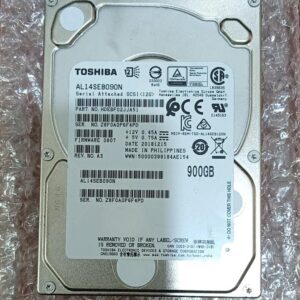 Disco Duro Interno Toshiba AL14SEB090N 900 GB SAS 10K RPM 2.5′′ Enterprise – sin Bahía