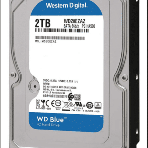 Disco Duro Interno WD Blue 2TB HDD WD20EZAZ – Seminuevo, SATA 3.5" 5400 RPM, 256 MB Cache