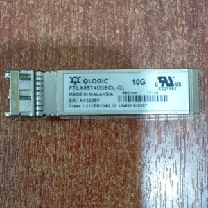 Transceptor Óptico 10G SFP+ QLogic FTLX8574D3BCL‑QL 850nm MMF Class 1 (Seminuevo)