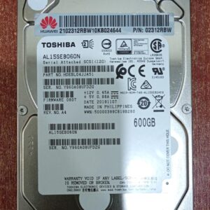 Disco Duro Interno Toshiba AL15SEB060N 600 GB 2.5″ SAS 10 500 rpm – Seminuevo