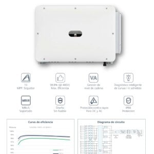 Inversor Solar Huawei SUN2000-100KTL-M1 Trifásico 100kW 10 MPPT | De uso