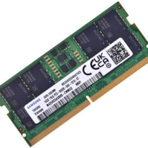 Memoria RAM DDR5 16GB 5600 MT/s SODIMM PC5‑5600B — Compatible con Laptops DDR5 (Intel/AMD)