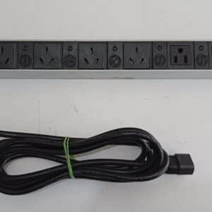 PDU para Rack 1U AUE2230C-H7 | Distribuidor de Energía de 7 Tomas Universales | Seminuevo