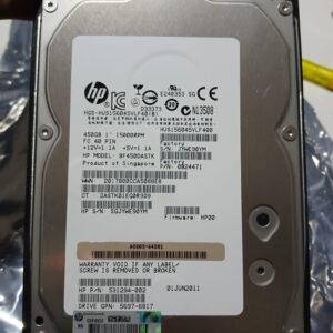 Disco HP 450GB 15K FC 40-PIN | Modelo BF450DASTK | HDD Enterprise Refurbished