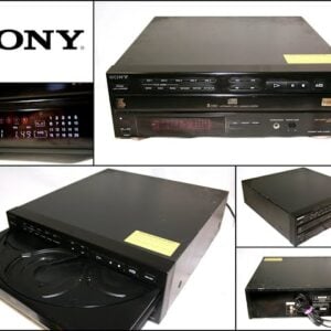 Sony CDP-C315M | Reproductor de 5 CDs Carousel | Hi-Fi Vintage