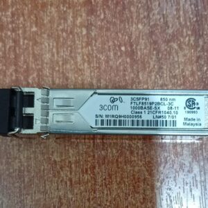 Transceptor SFP 3Com 3CSFP91 1000BASE-SX 850nm LC Multimodo