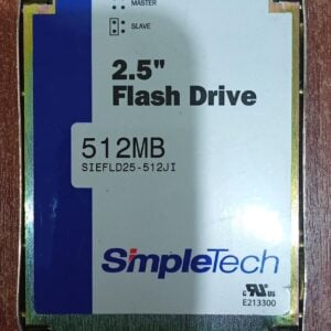 Disco Duro Externo 2.5" SimpleTech SIEFLD25-512JI 512MB USB Portátil Grado Industrial Seminuevo