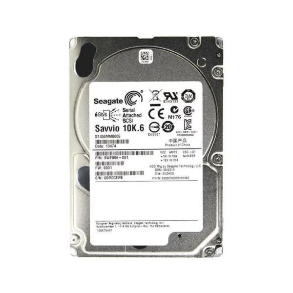 Disco Duro | ST600MM0006 | SEAGATE | SAVVIO 10K6. | 6GB SAS | 600GB | HDD (Hard Disk Drive)