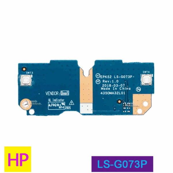Touchpad Placa con Botones | HP | LS-G073P | L20449-001 | NOTEBOOK 250 G7