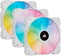 KIT de Disipador / Ventilador Corsair AR120 Iluminación RGB para PC | BLANCO