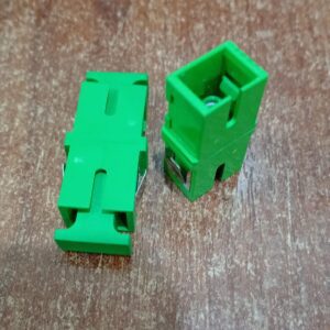 10 Unidades Adaptador / Unión / Extensión de Fibra Óptica | (verde) SC/APC