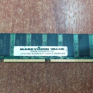 Memoria SDRAM 256 MB PC133 (168‑Pin DIMM) | 3.3 V CL3 | Para PC Pentium/Intel