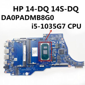 Placa Madre HP DA0PADMB8G0 REV G i5-1035G1 L70915-601 (0PAD) para HP 14-DQ / 14S-DQ