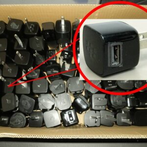 Caja de 100 unidades de Cargador | Adaptador de Celular | BlackBerry HDW-24481-001| 100V 240V 750mA