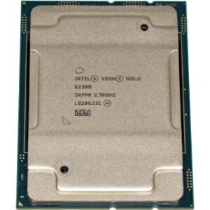 Procesador Intel Xeon Gold | 6230N | 20 núcleos | 27,5 MB Cache | 2,30 GHz | 125 W | SRFPR