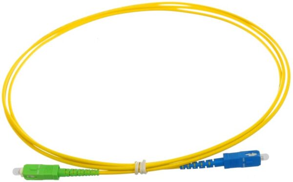 Cable de Fibra Óptica | SC/PC, SC/APC | Fibra Monomodo | Largo 3m, 10m, 15m, 20m
